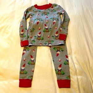 Hanna Anderson Long John Pajamas Organic Cotton